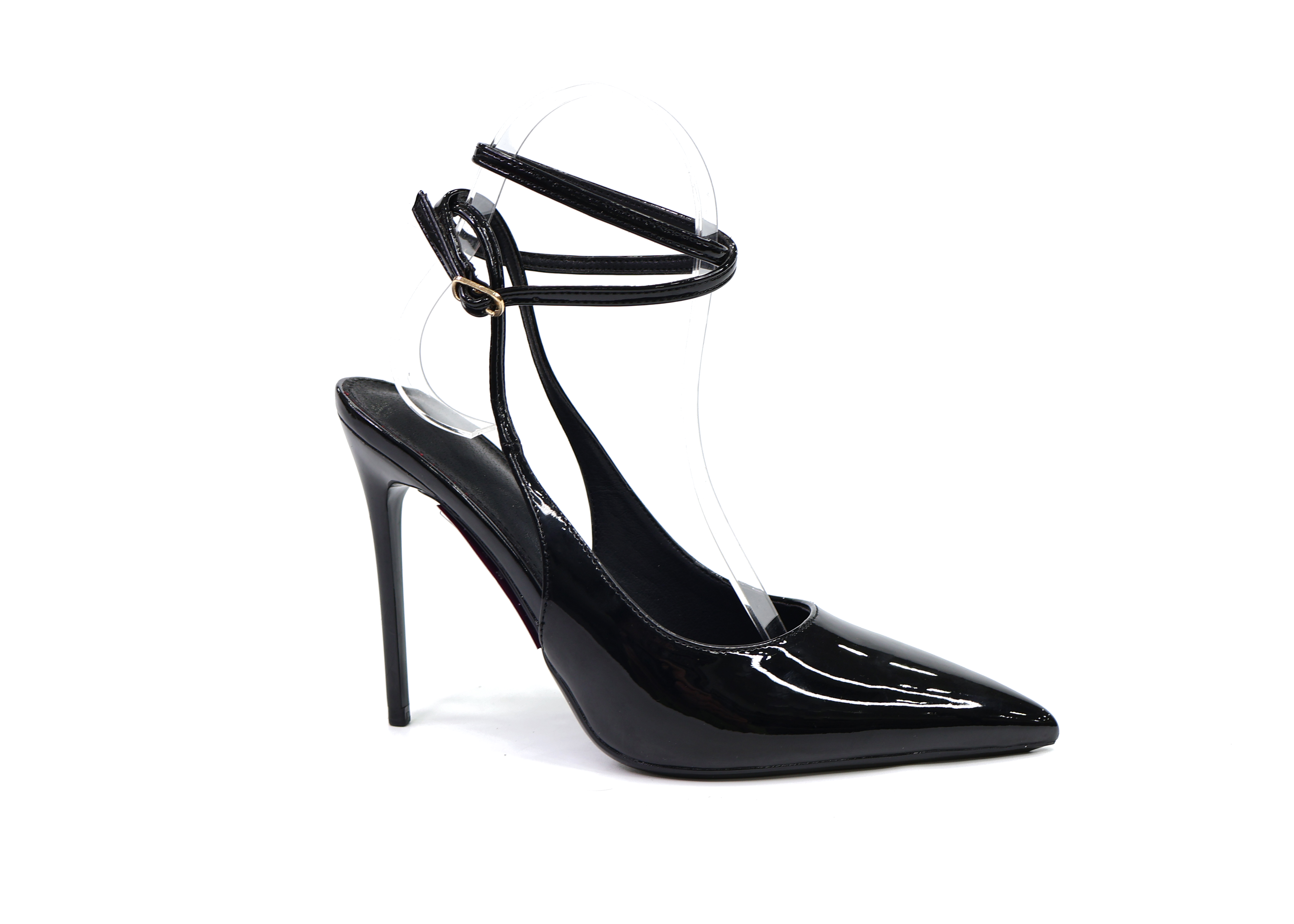 LACE SLINGBACK PUMPS